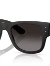 Ray-Ban Sunglasses Unisex Mega Wayfarer Liteforce - Sand Black Frame Grey Lenses 50-21 Polarized