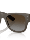 Ray-Ban Sunglasses Unisex Mega Wayfarer Liteforce - Sand Brown Frame Brown Lenses 50-21 Polarized