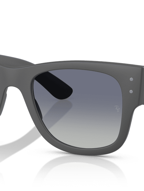 Ray-Ban Sunglasses Unisex Mega Wayfarer Liteforce - Sand Grey Frame Grey Lenses 50-21