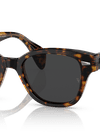 Rb0880s Reloaded Black Solid Color Polished Havana On Transparent Brown