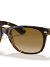 Ray-Ban Sunglasses Unisex New Wayfarer Classic - Light Havana Frame Brown Lenses 55-18