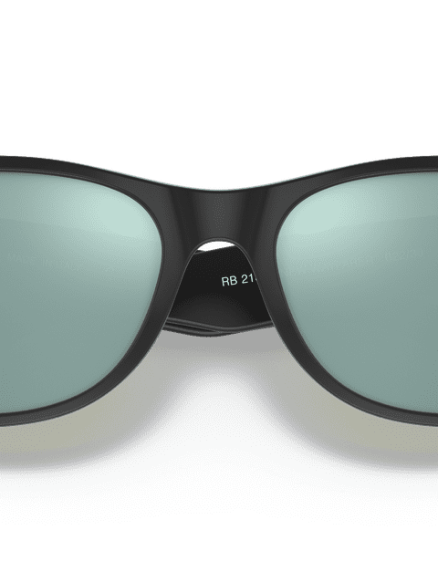 Ray-Ban Sunglasses Unisex New Wayfarer Flash - Black Frame Silver Lenses 52-18