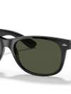 Ray-Ban Sunglasses Unisex New Wayfarer Classic - Black Frame Green Lenses 55-18