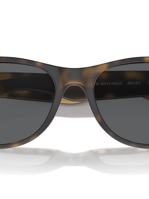 Ray-Ban Sunglasses Unisex New Wayfarer Classic - Havana Frame Grey Lenses 58-18