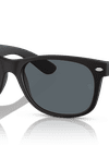 Ray-Ban Sunglasses Unisex New Wayfarer Classic - Black Frame Blue Lenses 55-18