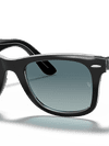 Ray-Ban Sunglasses Unisex Original Wayfarer Bicolor - Black On Transparent Frame Blue Lenses 50-22