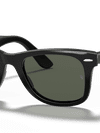 Ray-Ban Sunglasses Unisex Original Wayfarer Classic - Black Frame Green Lenses 50-22 Polarized