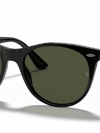 Ray-Ban Sunglasses Unisex Wayfarer II Classic - Black Frame Green Lenses 55-18