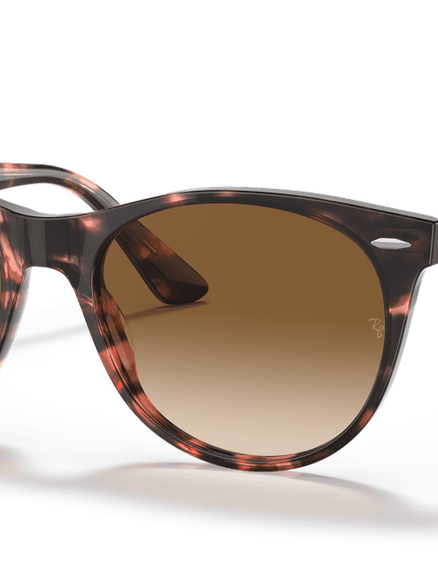 Ray-Ban Sunglasses Unisex Wayfarer II Fleck - Havana Frame Brown Lenses 55-18