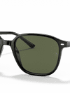 Ray-Ban Sunglasses Unisex Leonard - Black Frame Green Lenses 51-18