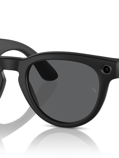 Ray-Ban Meta Headliner Smart Glasses Black Frame Black Lenses