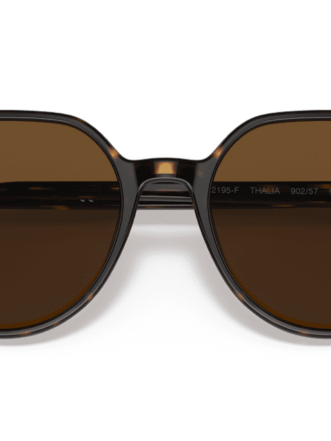 Thalia B-15 Brown Solid Color Polished Havana