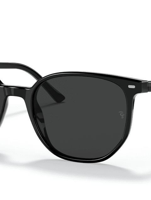 Ray-Ban Sunglasses Unisex Elliot - Black Frame Black Lenses 52-19 Polarized