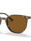 Ray-Ban Sunglasses Unisex Elliot - Havana Brown Grey Frame Brown Lenses 52-19 Polarized