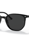 Ray-Ban Sunglasses Unisex Elliot - Black Frame Black Lenses 54-19 Polarized