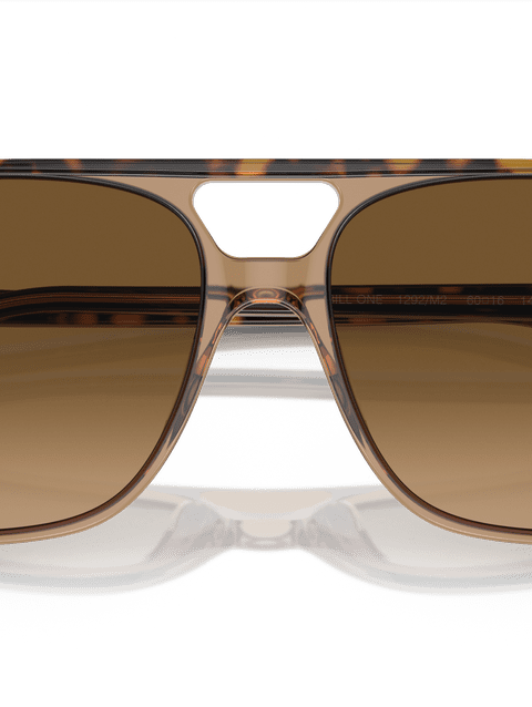 Ray-Ban Sunglasses Unisex Bill One - Havana On Transparent Brown Frame Brown Lenses 57-16 Polarized