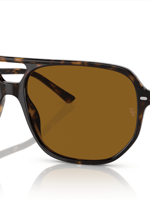 Ray-Ban Sunglasses Unisex Bill One - Havana Frame Brown Lenses 57-16