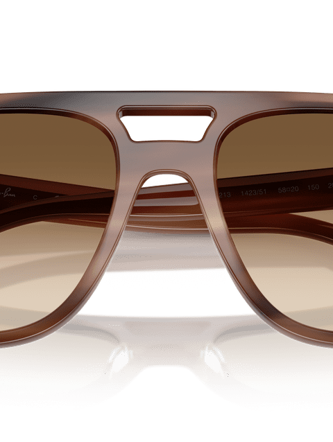 Ray-Ban Sunglasses Unisex Rb2213 - Havana Brown Frame Brown Lenses 55-20