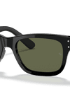 Ray-Ban Sunglasses Man Burbank - Black Frame Green Lenses 52-20 Polarized