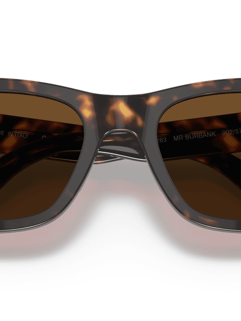 Burbank B-15 Brown Solid Color Polished Havana