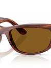 Ray-Ban Sunglasses Unisex Mega Balorama - Striped Havana Frame Brown Lenses 60-19