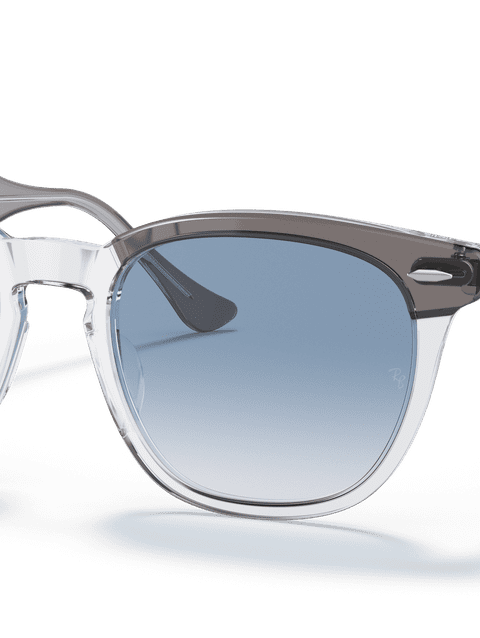 Ray-Ban Sunglasses Unisex Hawkeye - Grey Frame Blue Lenses 54-21