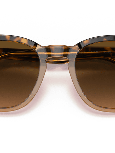 Ray-Ban Sunglasses Unisex Hawkeye - Havana On Brown Frame Brown Lenses 54-21 Polarized