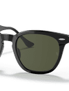 Ray-Ban Sunglasses Unisex Hawkeye - Black Frame Green Lenses 52-21