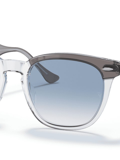 Ray-Ban Sunglasses Unisex Hawkeye - Grey Frame Blue Lenses 50-21