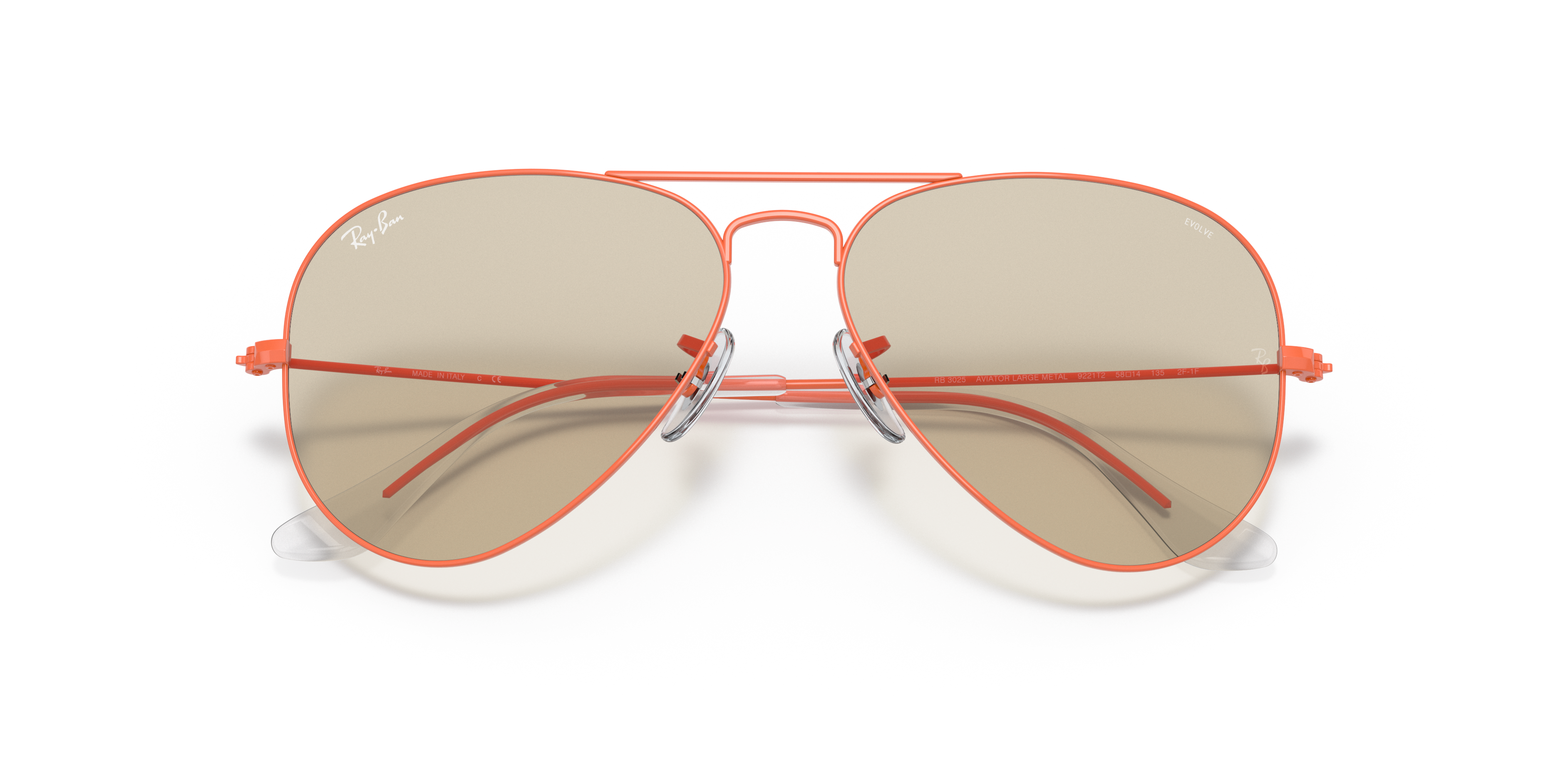 Aviator Solid Evolve Light Brown/Grey Evolve Solid Color Polished Red